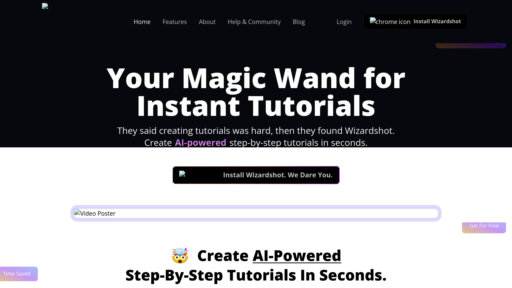 Wizardshot preview