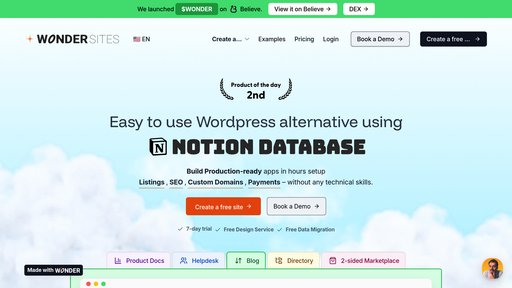 Wonder Sites preview