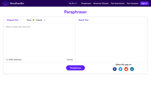 WordfixerBot preview