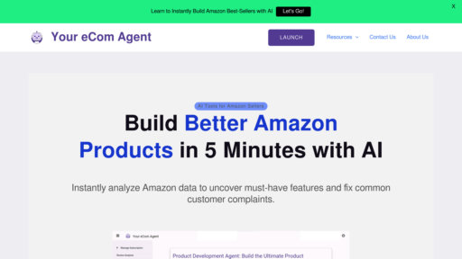 Your eCom Agent preview