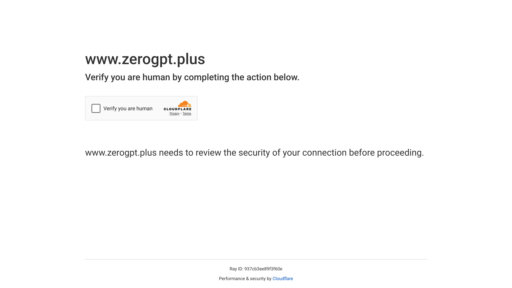 ZeroGPT Plus preview