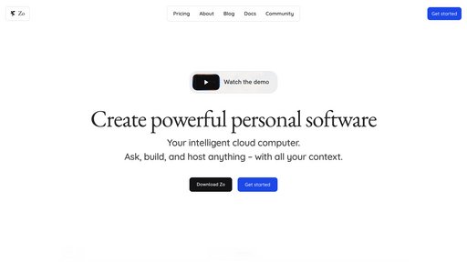 Zo Computer preview