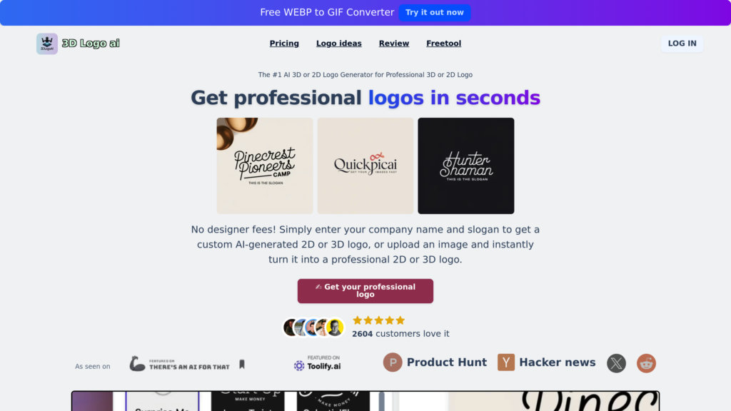 3DLogo AI preview