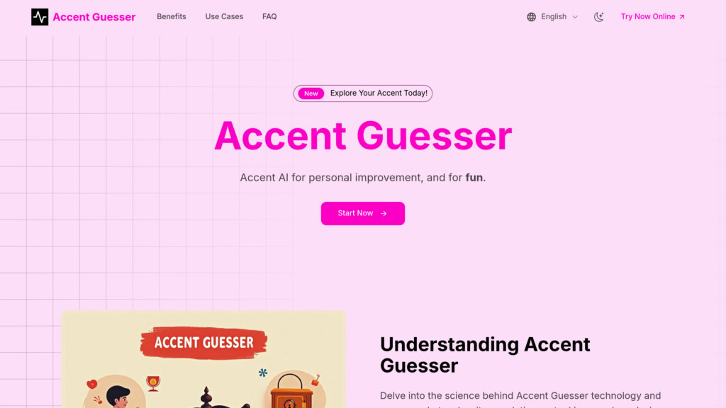 Accent Guesser preview
