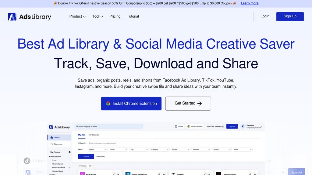 AdsLibrary preview