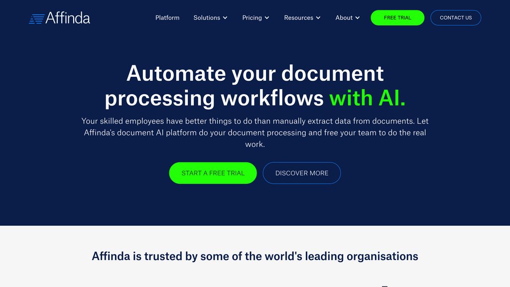 Affinda preview