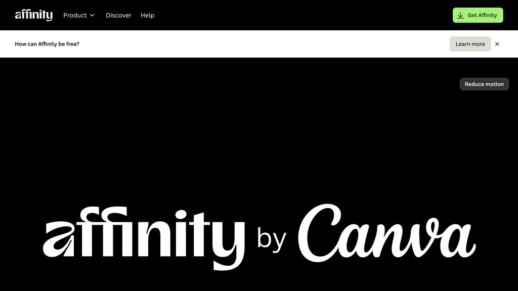 Affinity Studio preview