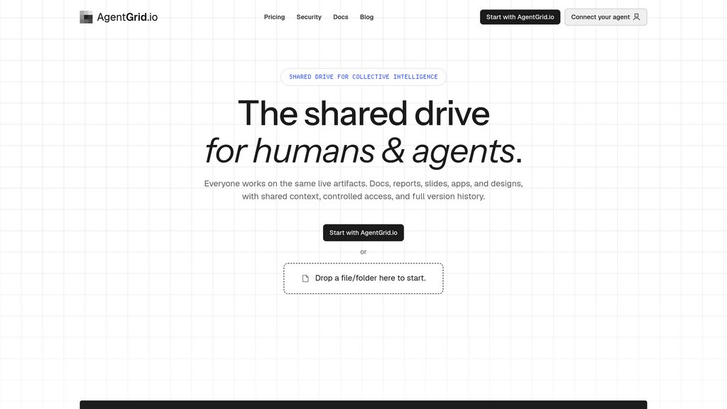 AgentGrid.io preview