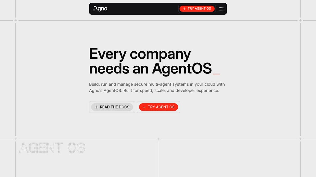 Agno preview