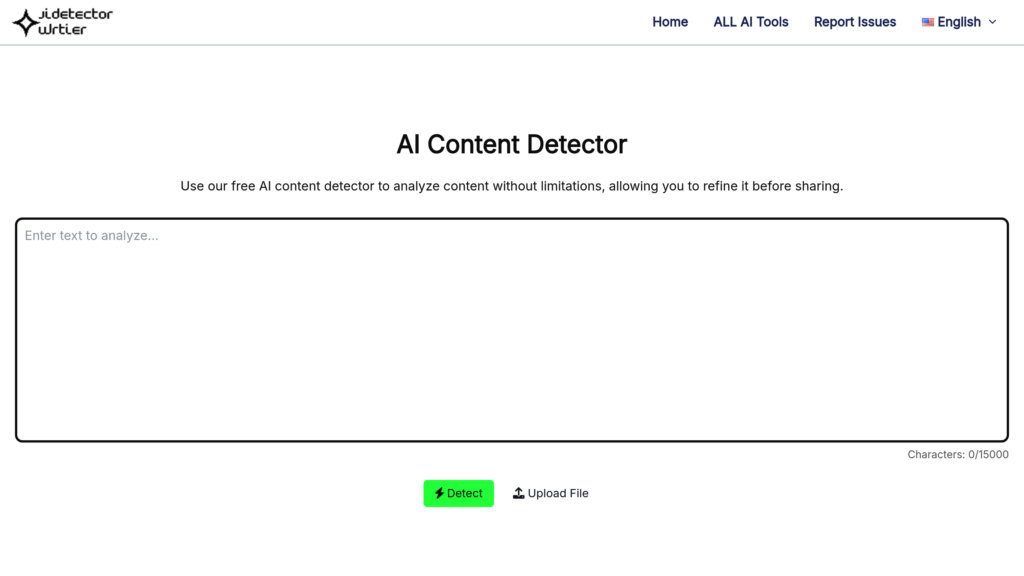 AI Detector Writer preview