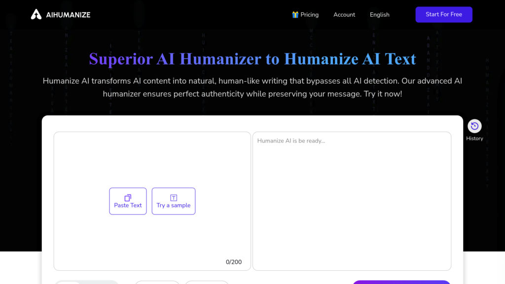 AI Humanize preview