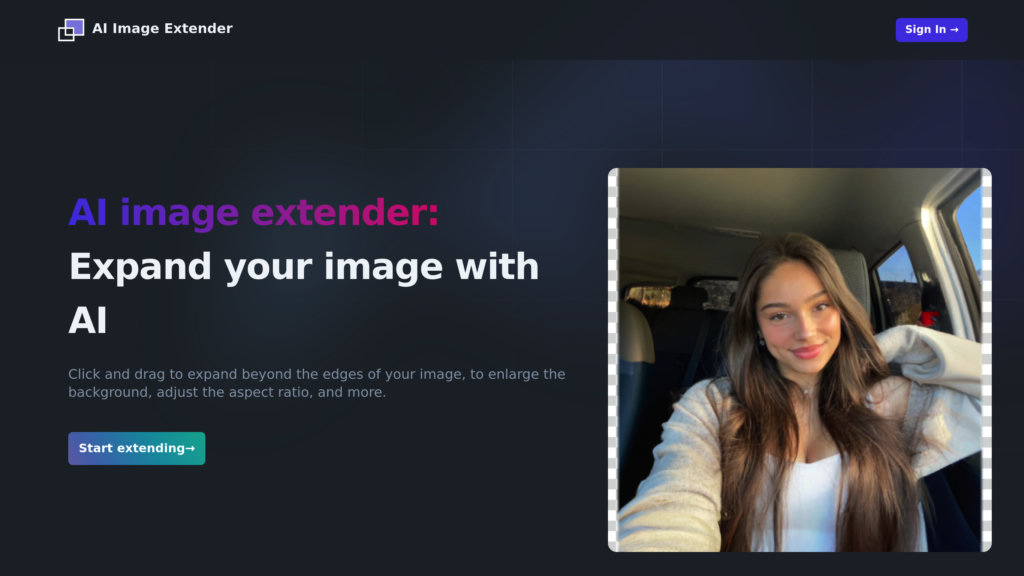 AI Image Extender preview