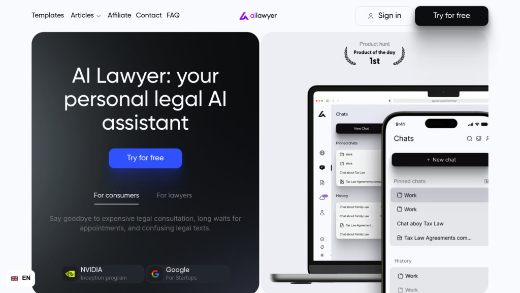 AI Lawyer preview
