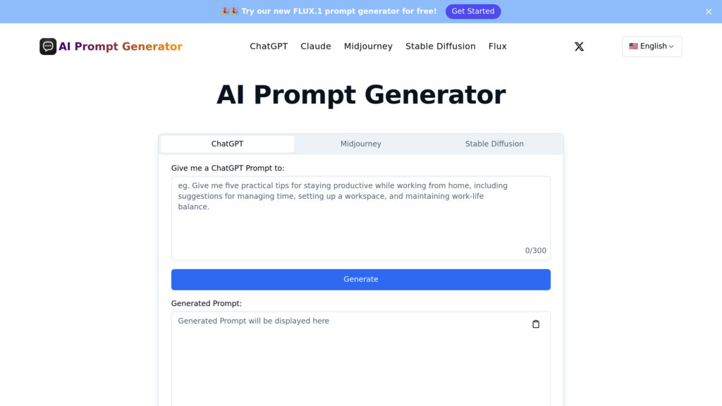 AI Prompt Generator preview