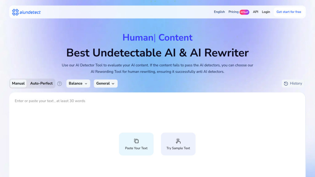 AI Undetect preview