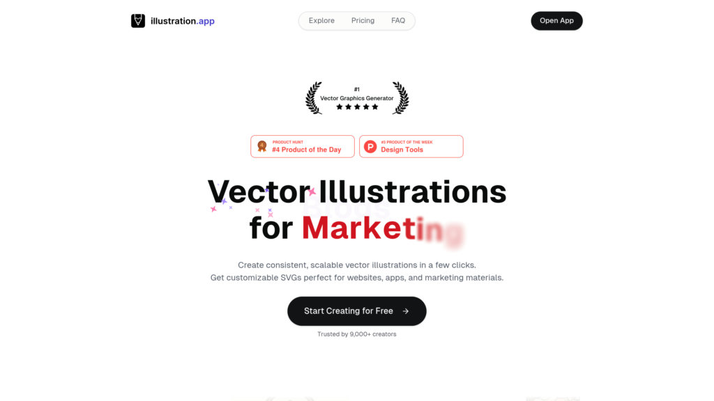 AI Vector Illustration Generator preview