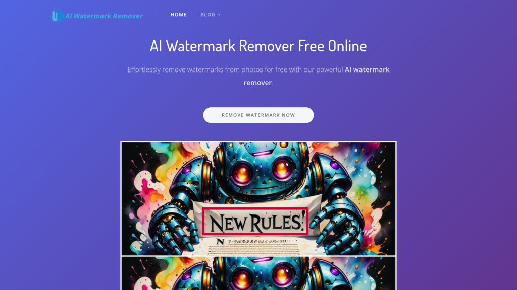 AI Watermark Remover preview
