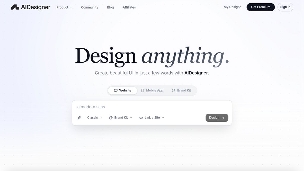 AIDesigner preview