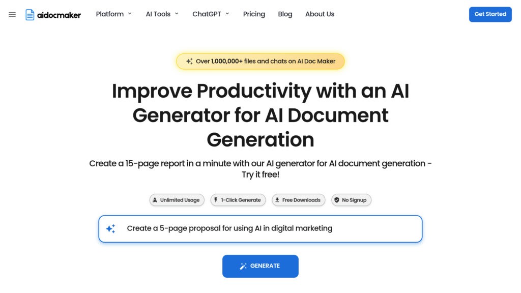 Aidocmaker preview