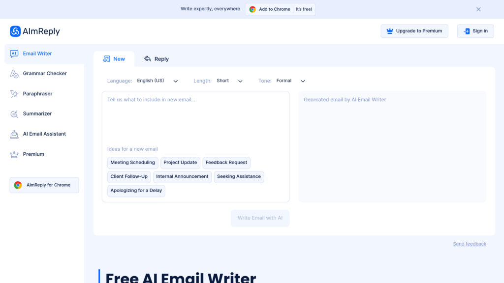AImReply preview