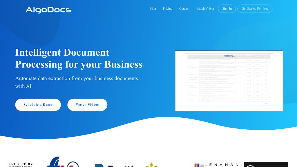 AlgoDocs preview