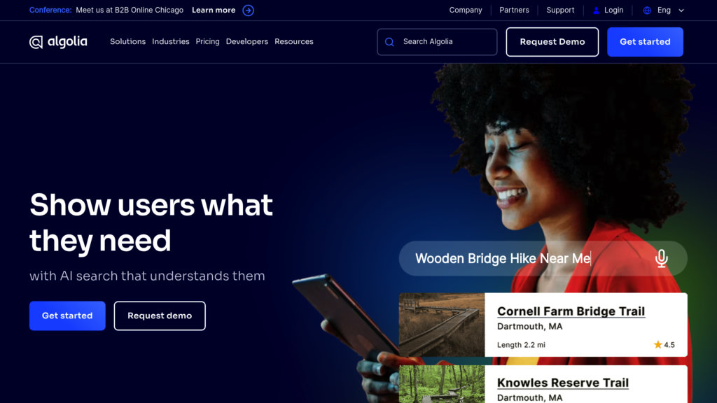 Algolia preview