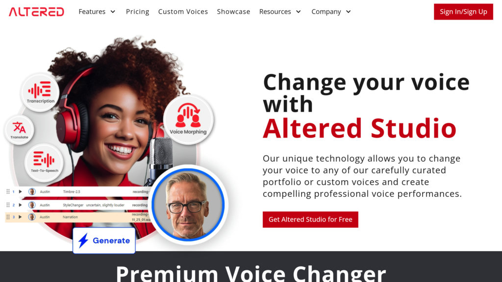 Altered AI preview
