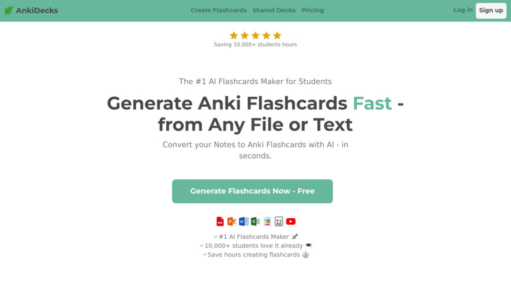 Anki Decks preview