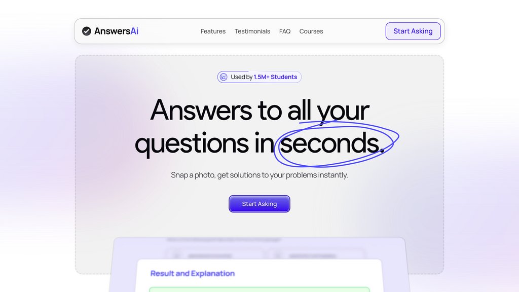 AnswersAI preview