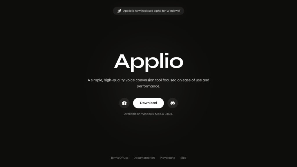 Applio preview