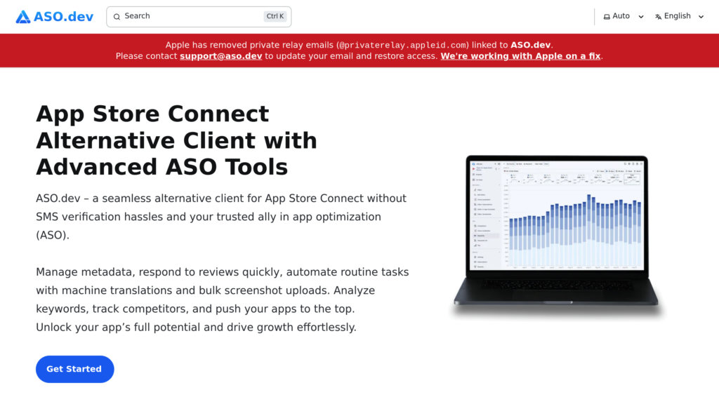 ASO.dev preview