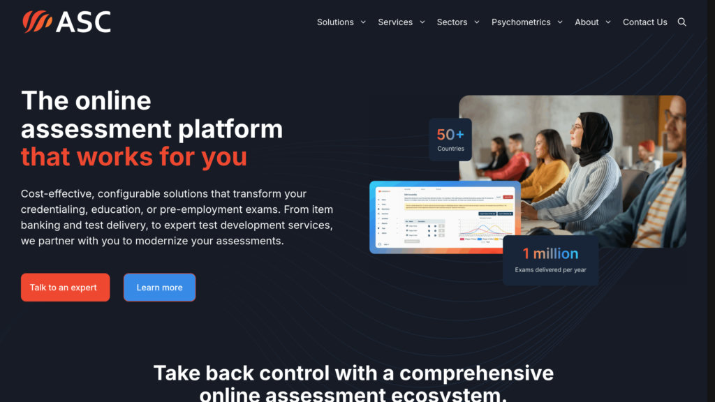 Assess.com preview