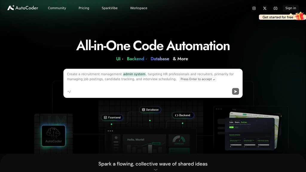 Autocoder preview