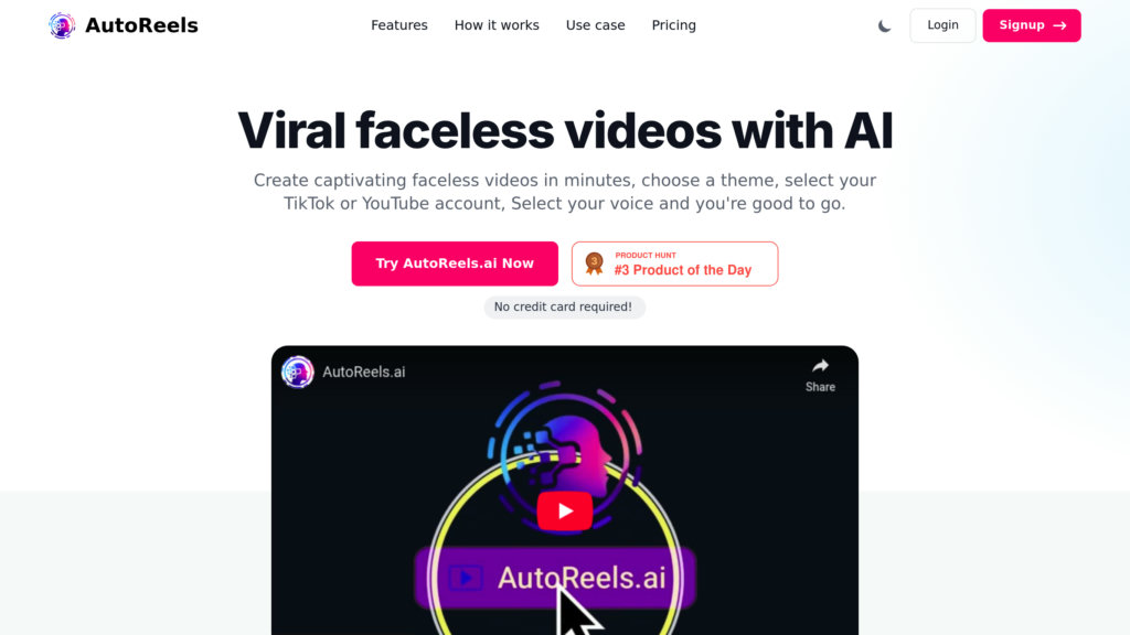 AutoReels preview