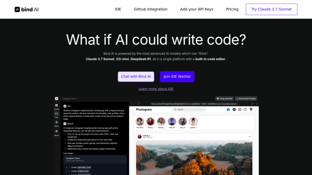 Bind AI preview