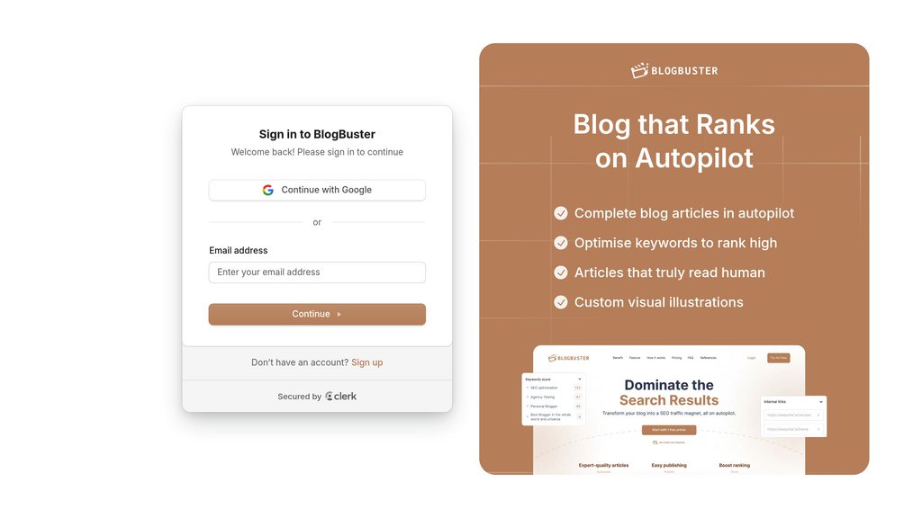 BlogBuster preview