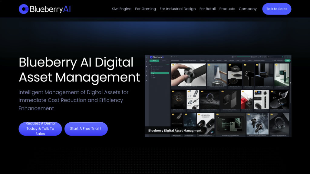 Blueberry AI preview