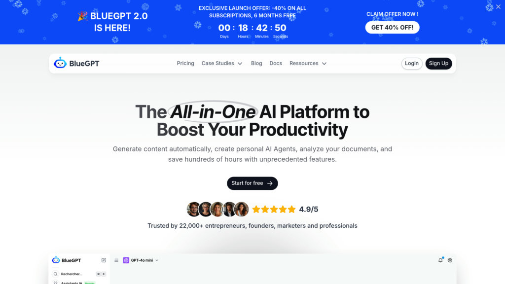 BlueGPT preview