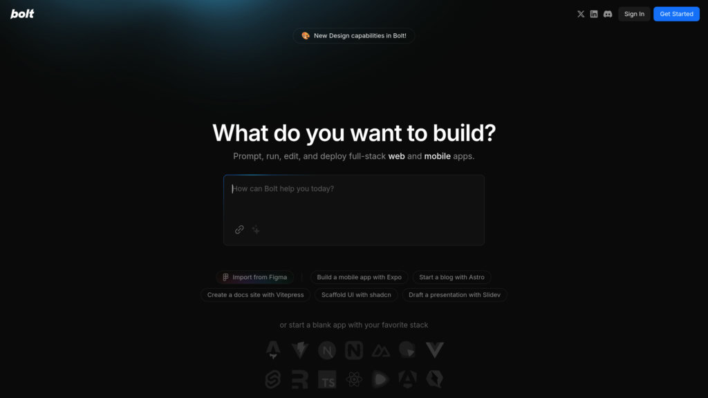 Bolt.new preview