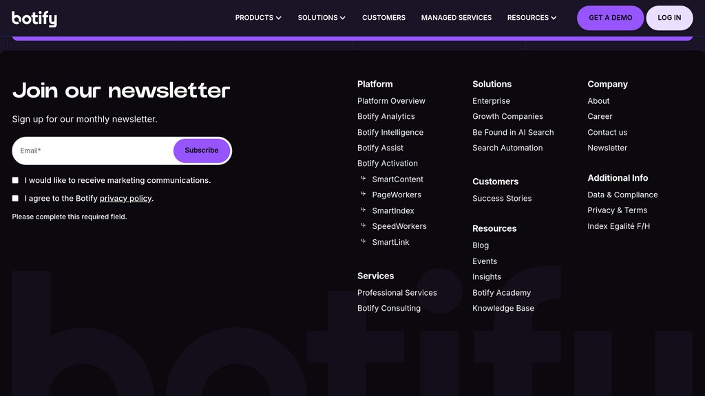 Botify preview