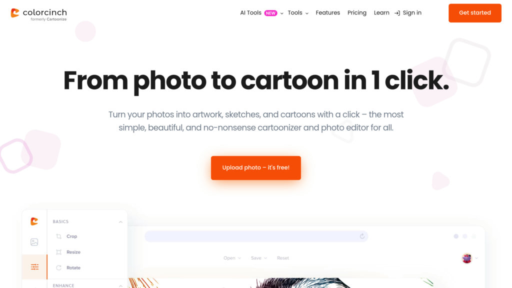 Cartoonize.net preview