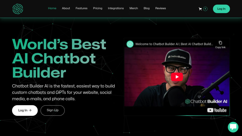 ChatbotBuilder.AI preview