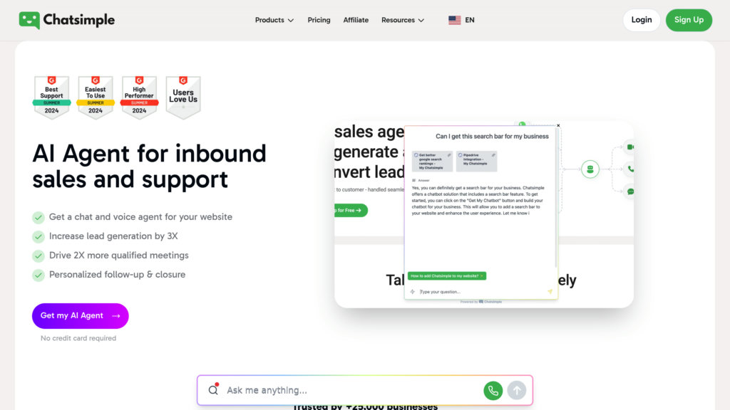 Chatsimple preview