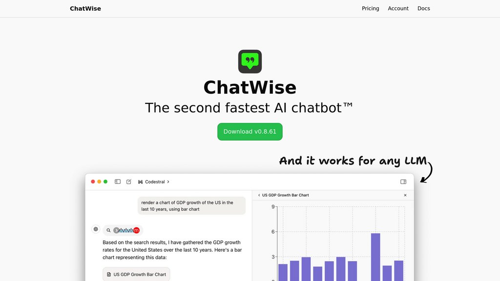 ChatWise preview
