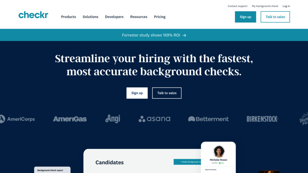 Checkr preview