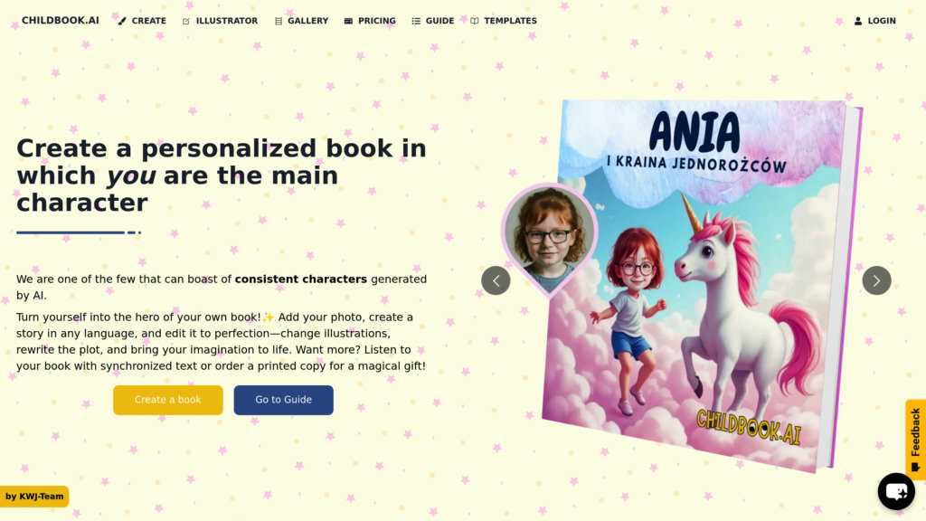 Childbook.ai preview