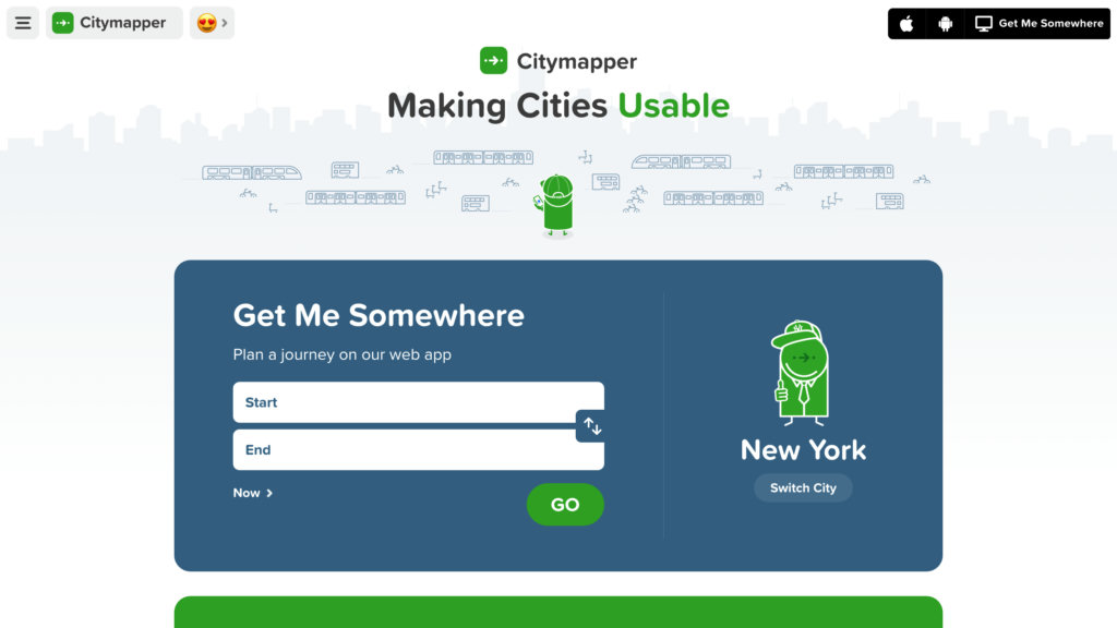 Citymapper preview