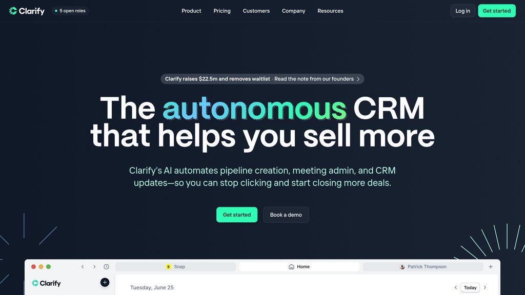 Clarify AI preview