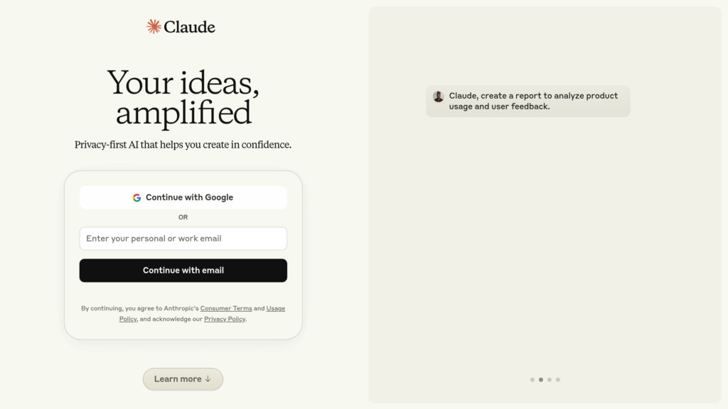 Claude AI preview