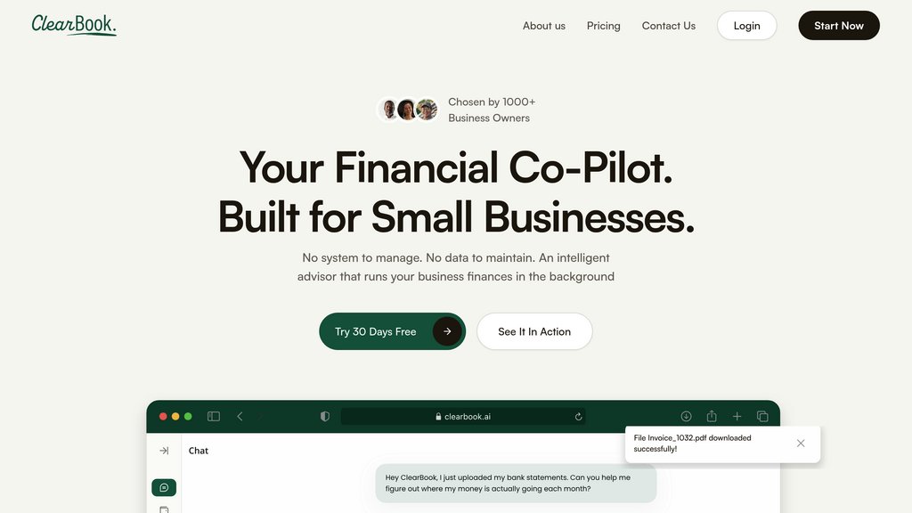 ClearBook preview